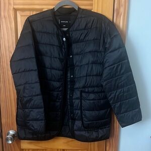 Everlane ReNew black, liner jacket XS